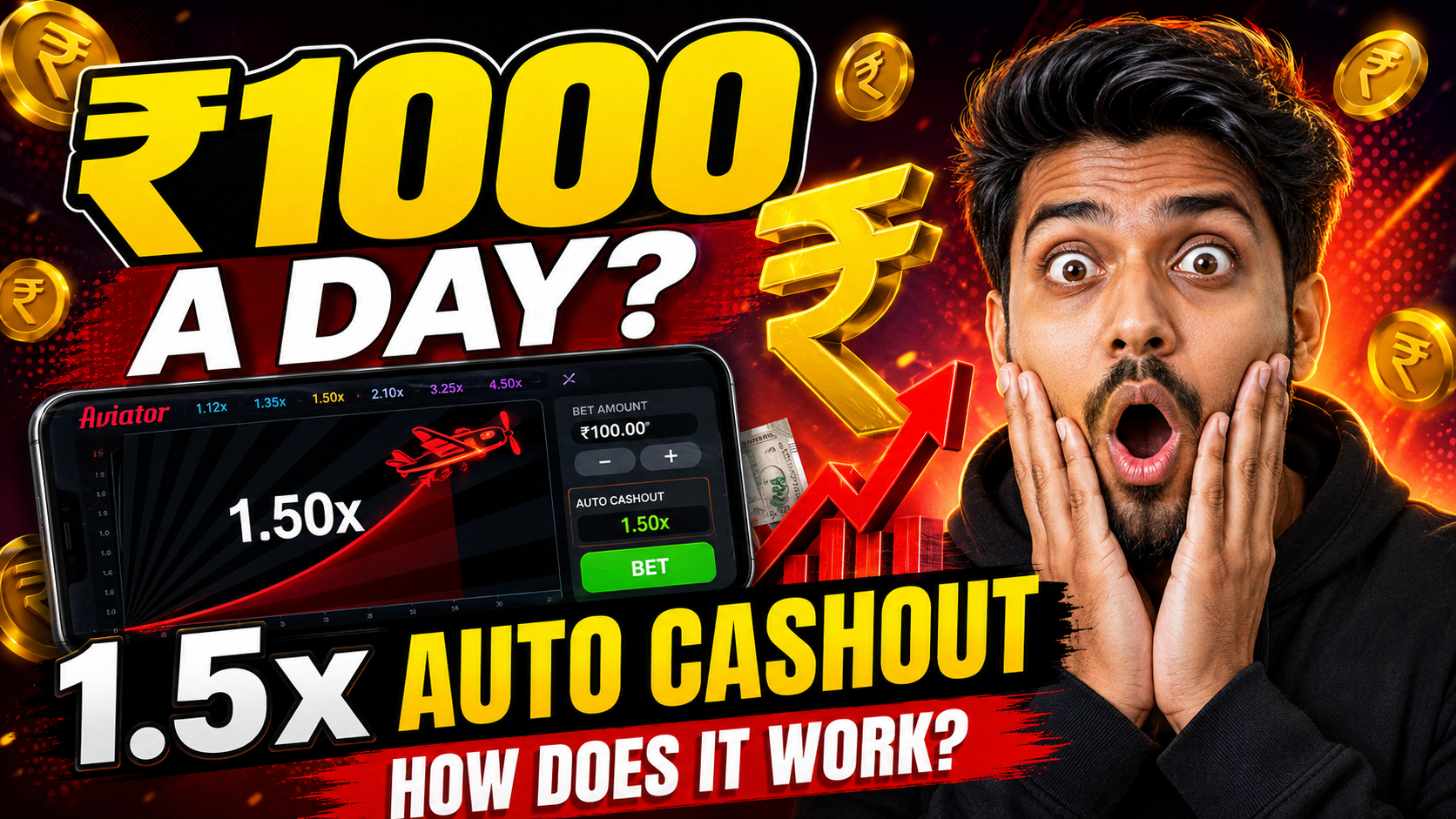 Aviator 1.5x Auto Cashout Strategy: Can You Make ₹1000 a Day?