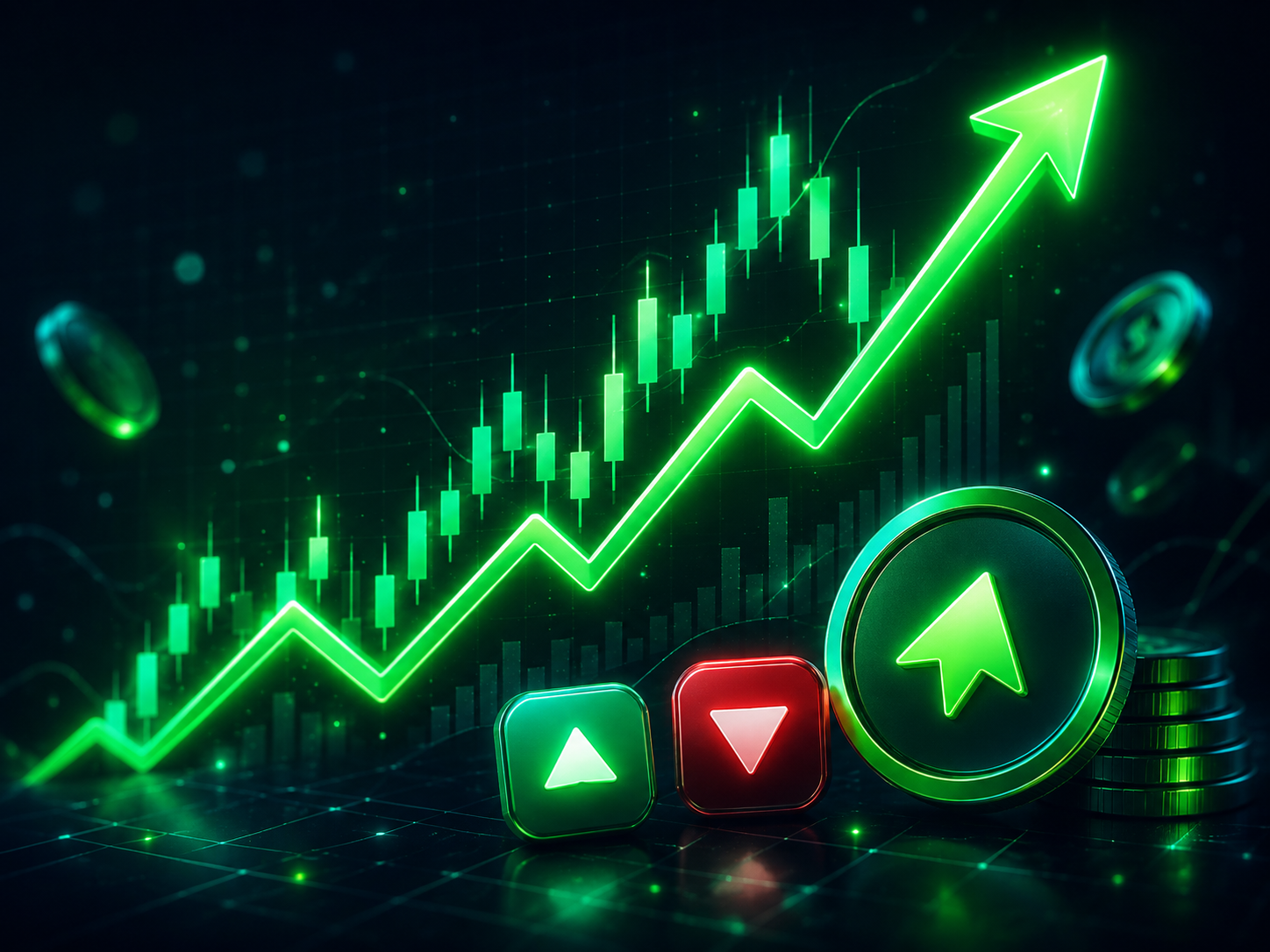 Trader game visual