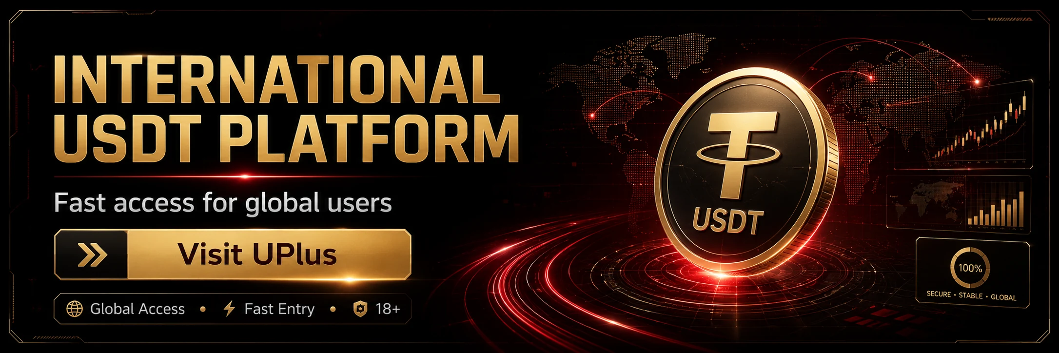 UPlus International USDT Platform